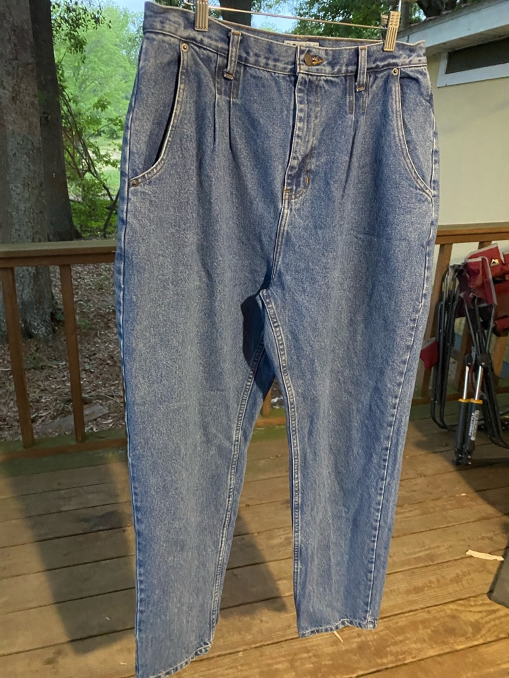 Vintage medium wash Bill Blass 90s Jeans